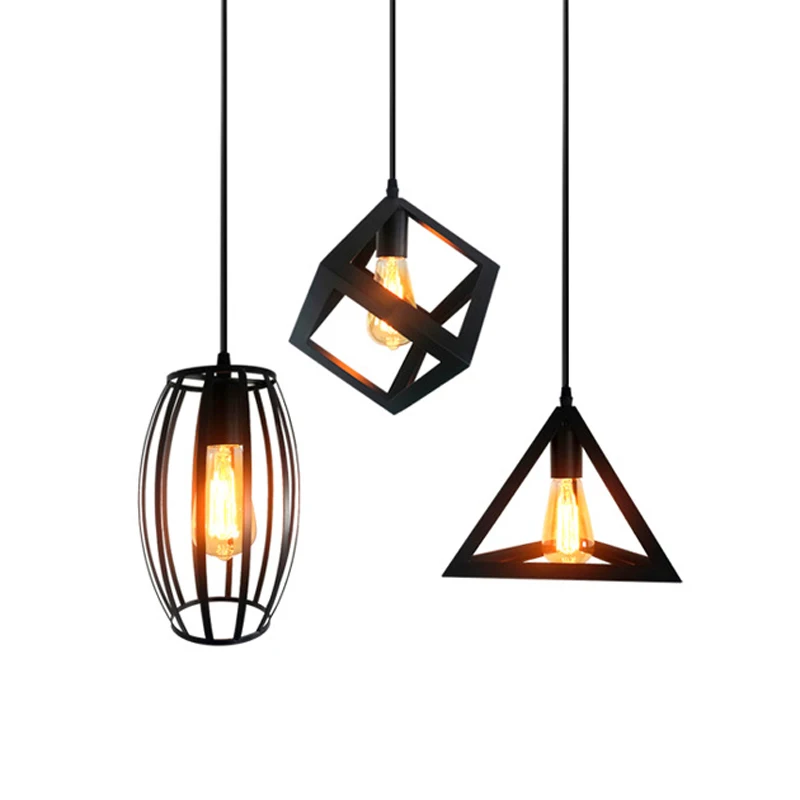 Nordic 3 Heads Foyer Pendant Light Minimalist Iron Cage Pyramid Restaurant Hanging Lamp Retro Industrial Wind Metal Decor Lamp
Nordic 3 Heads Foyer Pendant Light Minimalist Iron Cage Pyramid Restaurant Hanging Lamp Retro Industrial Wind Metal Decor Lamp
