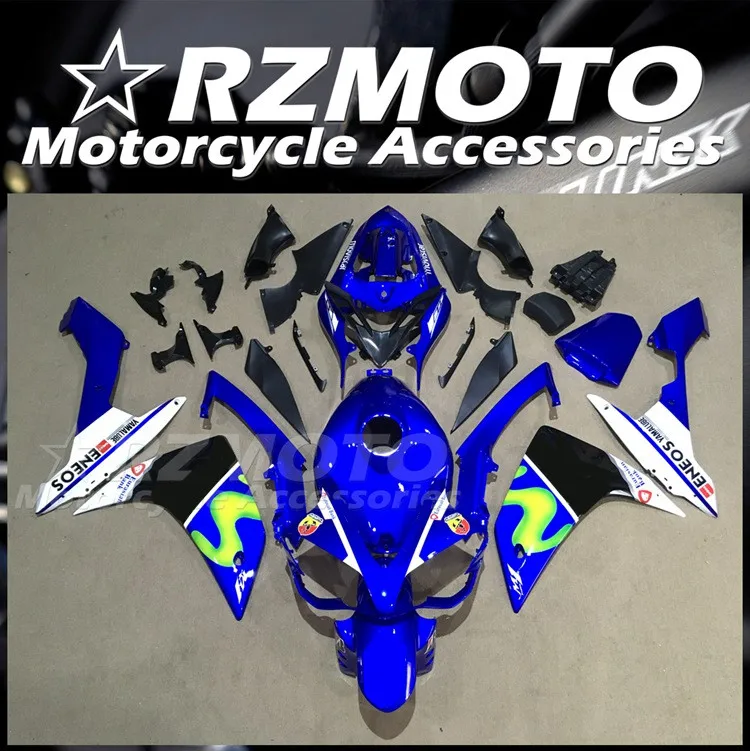 Injection Mold New ABS Fairings Kit Fit for YAMAHA YZF-R1 2007 2008 07 08 R1 Bodywork Set Blue Cool
Injection Mold New ABS Fairings Kit Fit for YAMAHA YZF-R1 2007 2008 07 08 R1 Bodywork Set Blue Cool