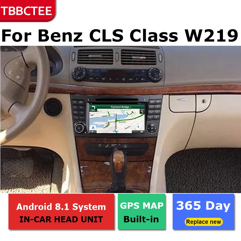 Android автомобильный dvd GPS Мультимедийный проигрыватель для Mercedes Benz CLS Class W219 2004 ~ 2010car