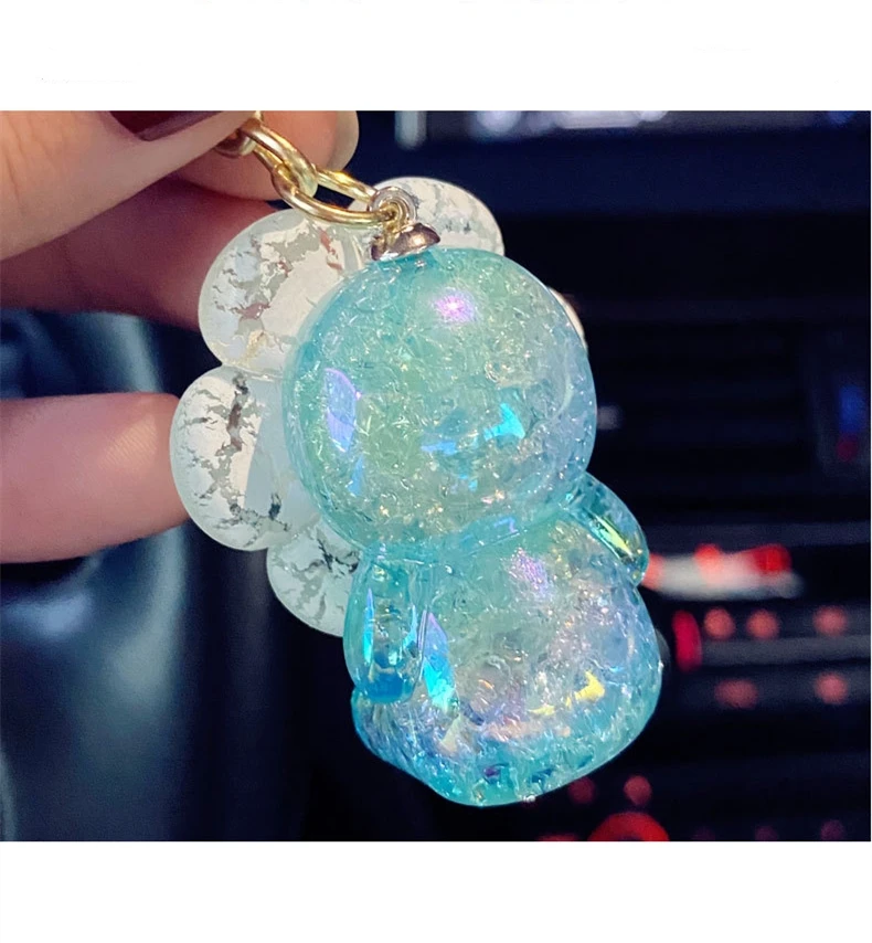 Hot Cartoon Lion Sunflowers Keychain Crystal Crack Acrylic Charm KeyRing Bag Creative Pendant Jewelry Woman Accessories Gifts
Hot Cartoon Lion Sunflowers Keychain Crystal Crack Acrylic Charm KeyRing Bag Creative Pendant Jewelry Woman Accessories Gifts