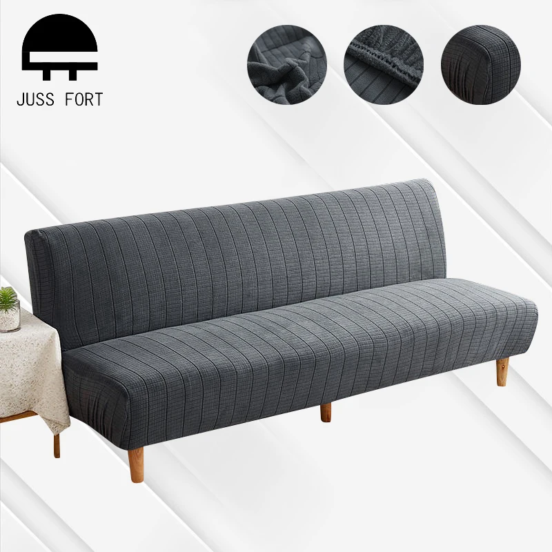 All-inclusive Elastic Sofa Bed Cover Solid Color Folding Armless Sofa Covers Without Armrest Couch Slipcover Furniture Protector 
All-inclusive Elastic Sofa Bed Cover Solid Color Folding Armless Sofa Covers Without Armrest Couch Slipcover Furniture Protector
