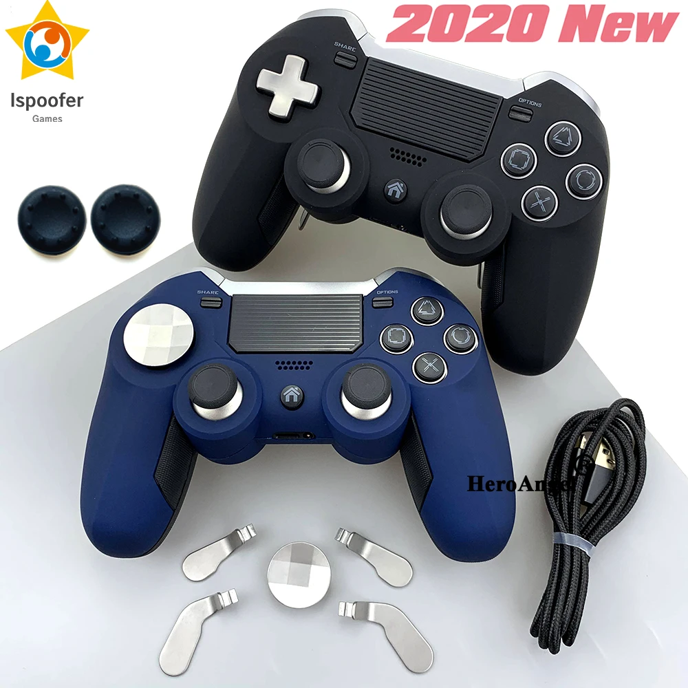 

2020 New Bluetooth Wireless Gamepad For PS4 Dual Vibration Elite Game Controller Joystick for PS3/PC Video Gaming Console