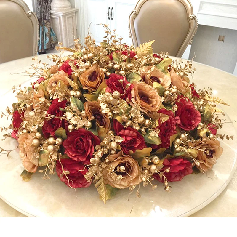 Simulation Artificial Rose Nordic Home Decoration Accessories Wedding Table Flower Hotel Artificial Floral Tabletop Ornaments
Simulation Artificial Rose Nordic Home Decoration Accessories Wedding Table Flower Hotel Artificial Floral Tabletop Ornaments