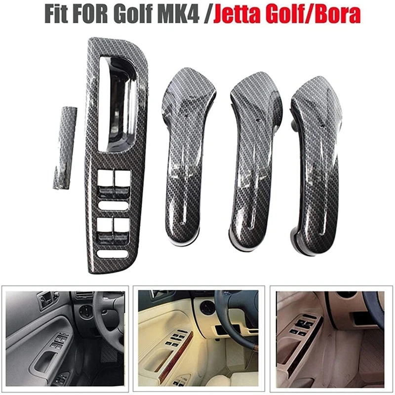 Car Window Glass Panel Button Control Panel Door Handle Cover for Golf 4 Fit for Jetta MK4 Bora 1998-2004
Car Window Glass Panel Button Control Panel Door Handle Cover for Golf 4 Fit for Jetta MK4 Bora 1998-2004