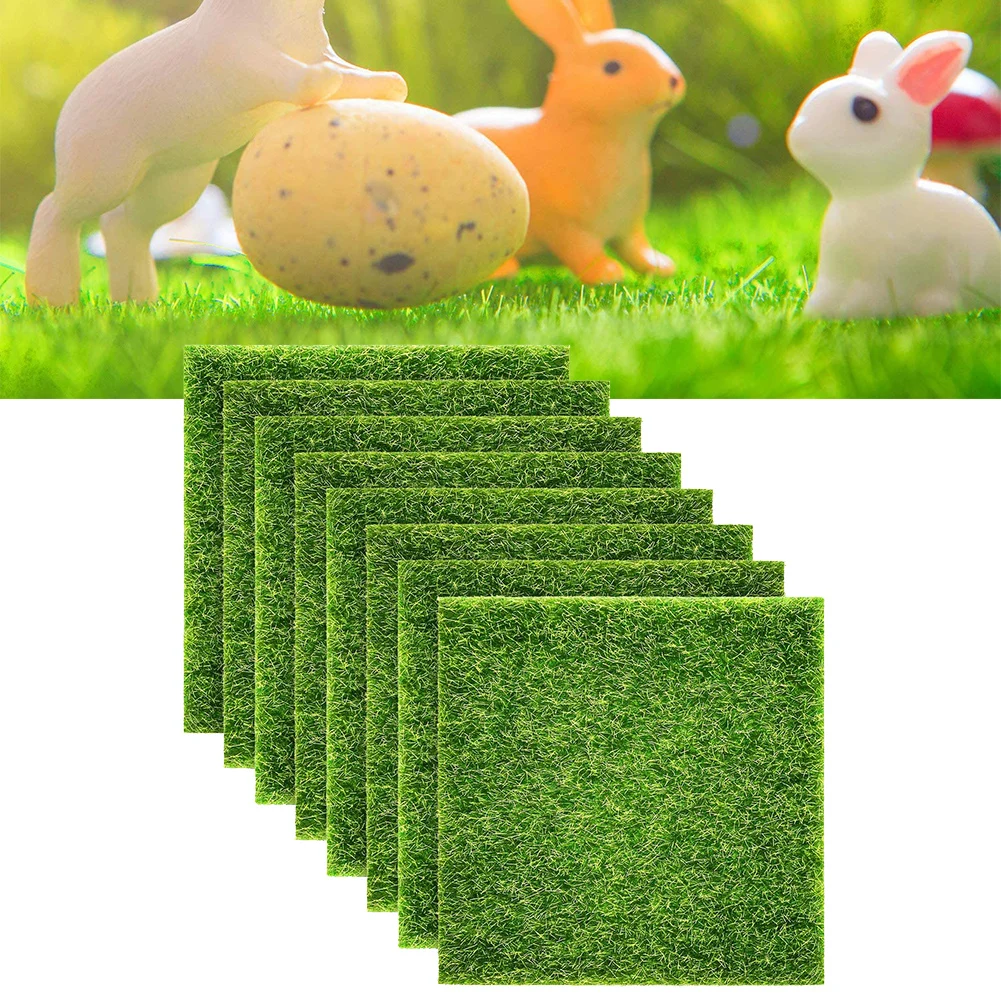 Simulation Mini Garden Micro Landscape Decor Accessories Moss Turf Lawn Wall Green Plants DIY Artificial Grass Board 8PCS
Simulation Mini Garden Micro Landscape Decor Accessories Moss Turf Lawn Wall Green Plants DIY Artificial Grass Board 8PCS