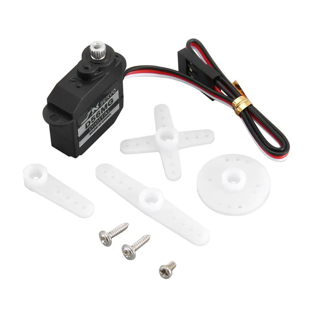 JX PDI-D56MG Plastic Gear Analog Servo Used For Remote Control Car Ship Mechanical Helicopter Airplane Electronic Accessories
JX PDI-D56MG Plastic Gear Analog Servo Used For Remote Control Car Ship Mechanical Helicopter Airplane Electronic Accessories