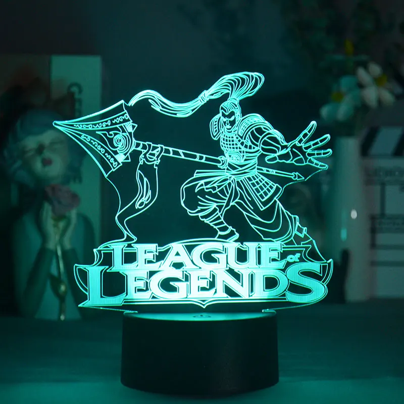 3D Lamps For Bedside Table Bluetooth Base League of Legends Room Decoration Teenager Lamparas Indoor Lighting Led Spotlights
3D Lamps For Bedside Table Bluetooth Base League of Legends Room Decoration Teenager Lamparas Indoor Lighting Led Spotlights
