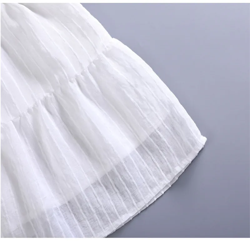 Fanan 2021 new female summer girl suit dress medium size child solid color hakama two-piece suit 3-13 years old 
Fanan 2021 new female summer girl suit dress medium size child solid color hakama two-piece suit 3-13 years old