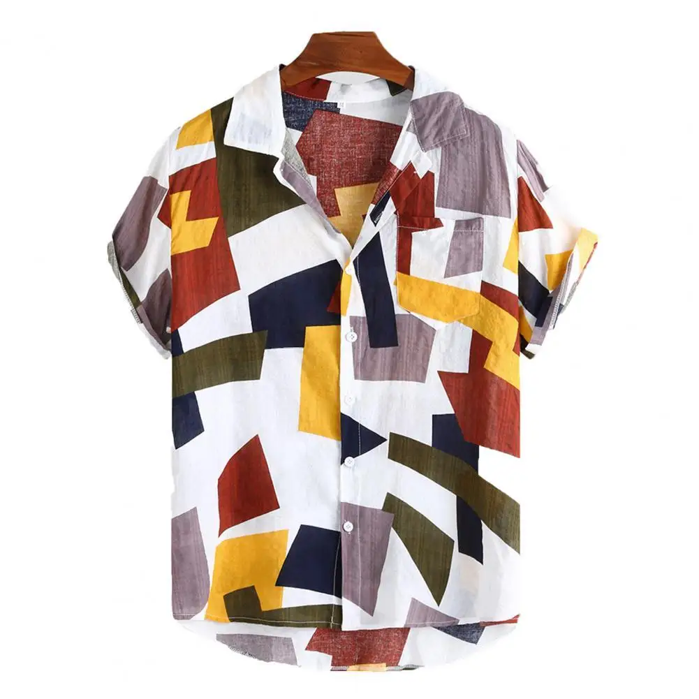 80% Dropshipping!!Summer Men Shirt Short-sleeved Breathable Floral Printed Button-up Lapel Shirt for Beach
80% Dropshipping!!Summer Men Shirt Short-sleeved Breathable Floral Printed Button-up Lapel Shirt for Beach