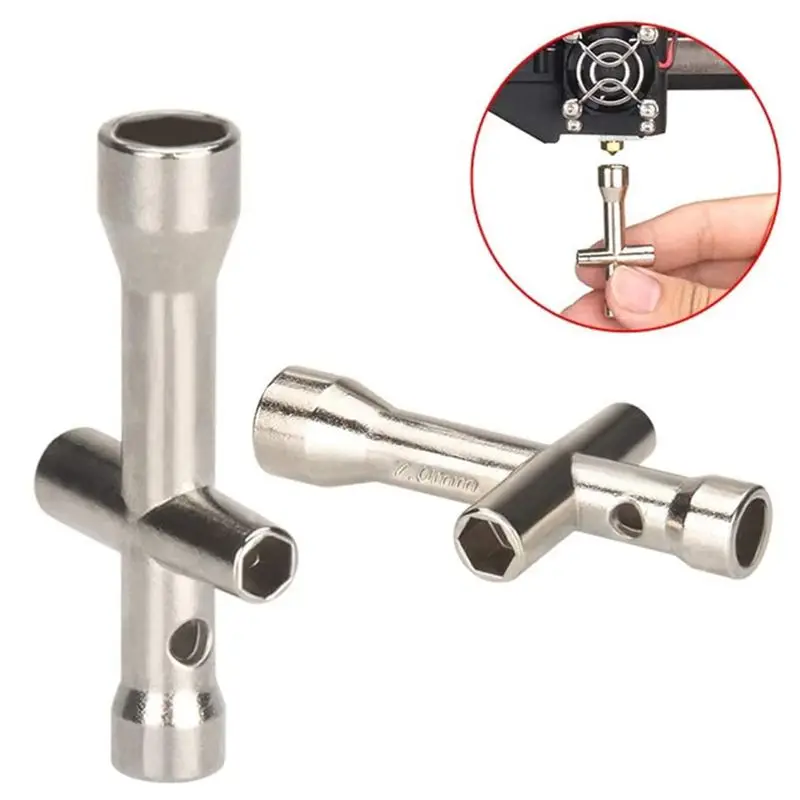 Zinc Alloy Hexagonal Cross Maintenance Tool Screw Nut for M2, M2.5, M3, 3D Printer Accessories
Zinc Alloy Hexagonal Cross Maintenance Tool Screw Nut for M2, M2.5, M3, 3D Printer Accessories