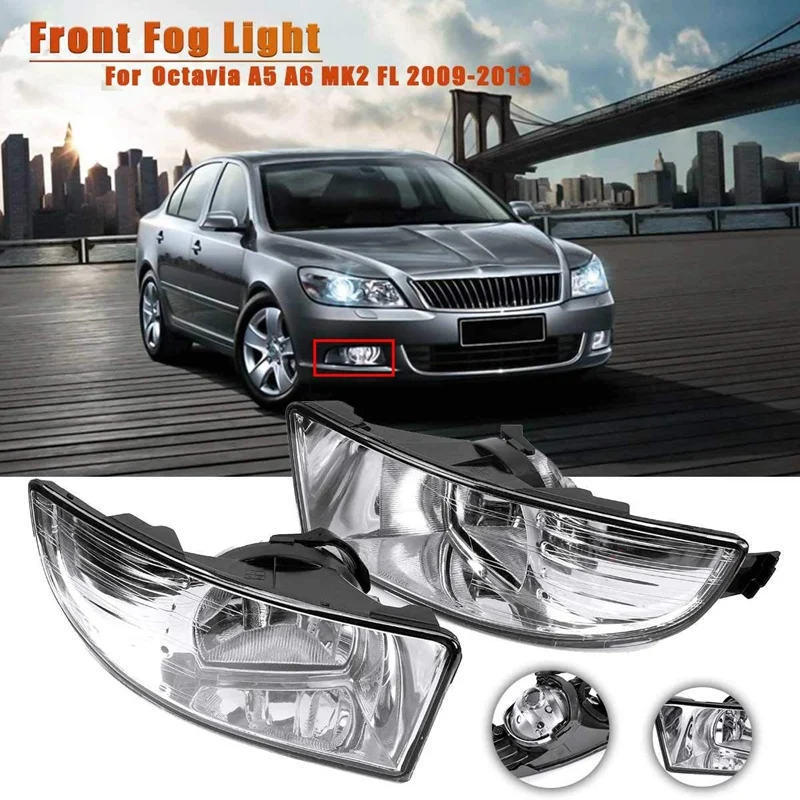 Car Fog Lamp and Wire for Skoda Octavia A5 A6 2009-2013 Front Fog Lamp Fog Light with Bulbs and Wire
Car Fog Lamp and Wire for Skoda Octavia A5 A6 2009-2013 Front Fog Lamp Fog Light with Bulbs and Wire