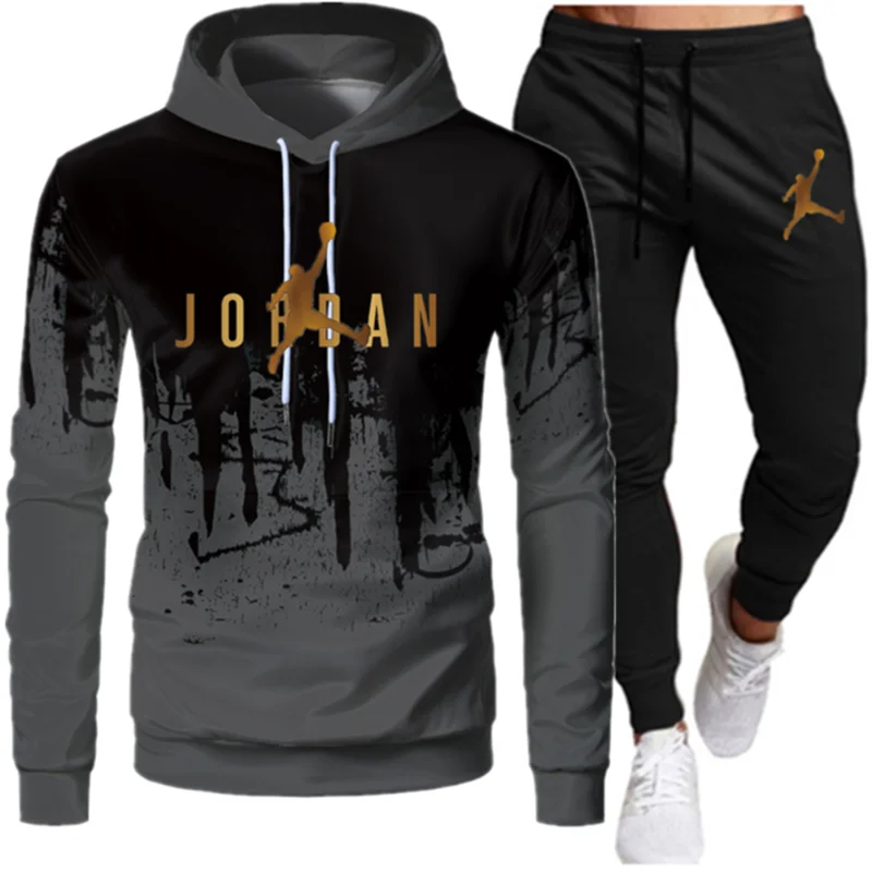 2021 men's Hoodie suit leisure sportswear brand fashion men's sportswear two piece set fitness sportswear running two piece set 
2021 men's Hoodie suit leisure sportswear brand fashion men's sportswear two piece set fitness sportswear running two piece set