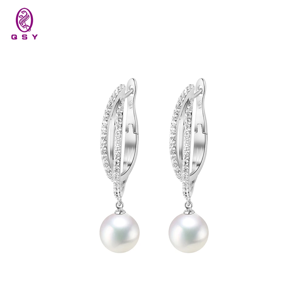 Qsy 2021 Fashion Natual Pearl Wedding Drop Earrings Usually For Women Crystal Bride Party Jewelry Gift Provide Wholesale
Qsy 2021 Fashion Natual Pearl Wedding Drop Earrings Usually For Women Crystal Bride Party Jewelry Gift Provide Wholesale