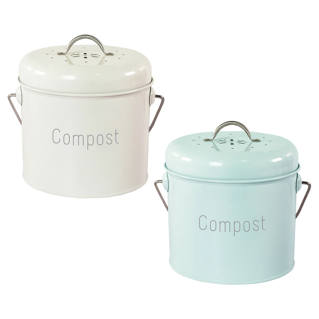 Kitchen Compost Bin Countertop Indoor Farmhouse with Lid with Carrying Handle for Odor Filtration Compost Pail
Kitchen Compost Bin Countertop Indoor Farmhouse with Lid with Carrying Handle for Odor Filtration Compost Pail