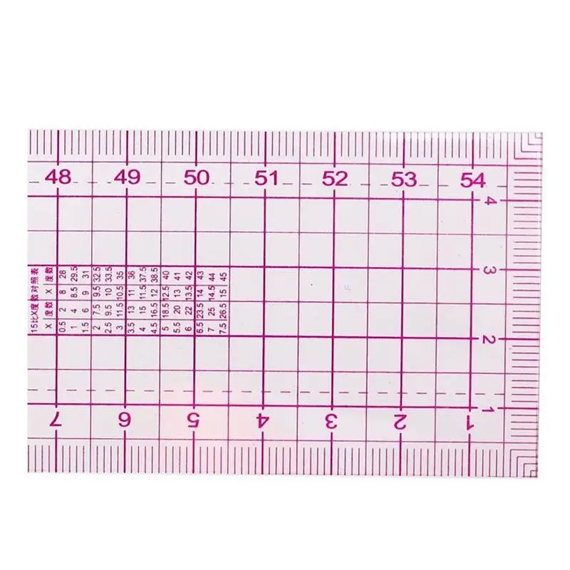 Double Side Metric Sewing Tailor Accessories 55cm Shared Straight Ruler Transparent Yardstick Patchwork Cloth Cutting Rulers
Double Side Metric Sewing Tailor Accessories 55cm Shared Straight Ruler Transparent Yardstick Patchwork Cloth Cutting Rulers