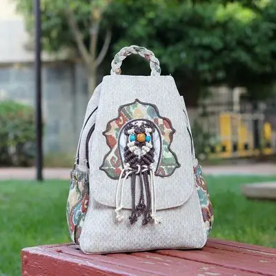 New coming National string appliques casual zipper&hasp backpacks!Nice bohemian prints women backruck All-match canvas backrack
New coming National string appliques casual zipper&hasp backpacks!Nice bohemian prints women backruck All-match canvas backrack