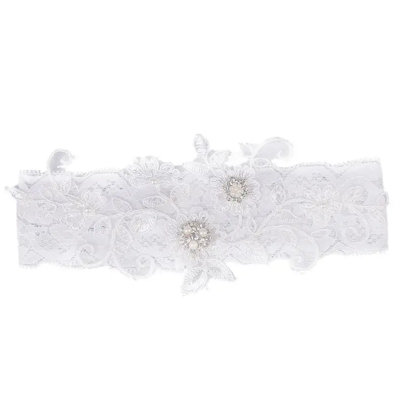 Wedding Garter Rhinestone Embroidery Flower Beading White Sexy Garters for Women/Female Thigh Ring Bridal Leg Garter
Wedding Garter Rhinestone Embroidery Flower Beading White Sexy Garters for Women/Female Thigh Ring Bridal Leg Garter