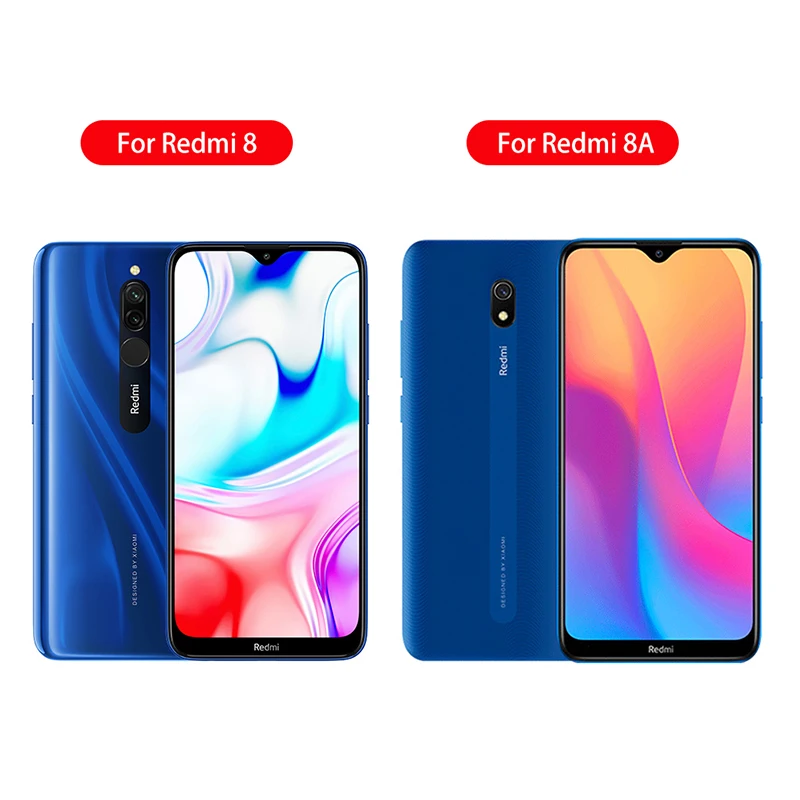 2pcs Glass for Redmi 8 8A Tempered Full Cover Glue Screen Protector Film on Xiaomi A Global Version | Мобильные телефоны и