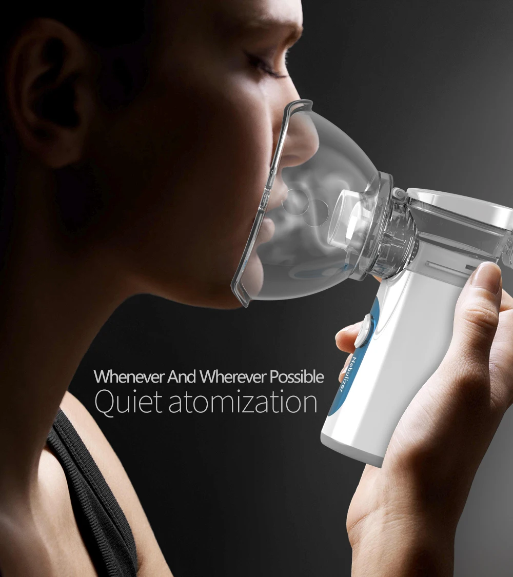 Rechargeable Nebulizador Health Care Inhale Nebulizer Mini Atomizer Inalador Mesh Portable Steaming Inhaler For Baby Adult
Rechargeable Nebulizador Health Care Inhale Nebulizer Mini Atomizer Inalador Mesh Portable Steaming Inhaler For Baby Adult