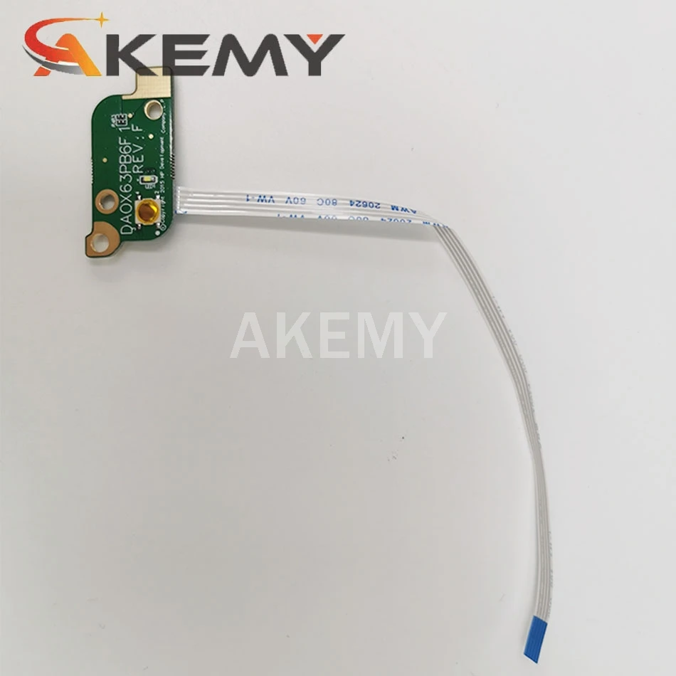 New 1-10 pcs For HP ProBook 450 G3 455 G3 Laptop Switch Button Power Board Cable DA0X63PB6F0 DA0X63PB6F1 100% Tested Fast Ship
New 1-10 pcs For HP ProBook 450 G3 455 G3 Laptop Switch Button Power Board Cable DA0X63PB6F0 DA0X63PB6F1 100% Tested Fast Ship