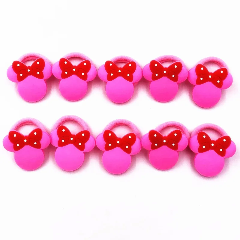2PCS Cartoon Minnie Mickey Bowknot Hair Clips Accessories Wear Pins Hairgrip Tie Girls Cosplay Party Gift | Аксессуары для одежды