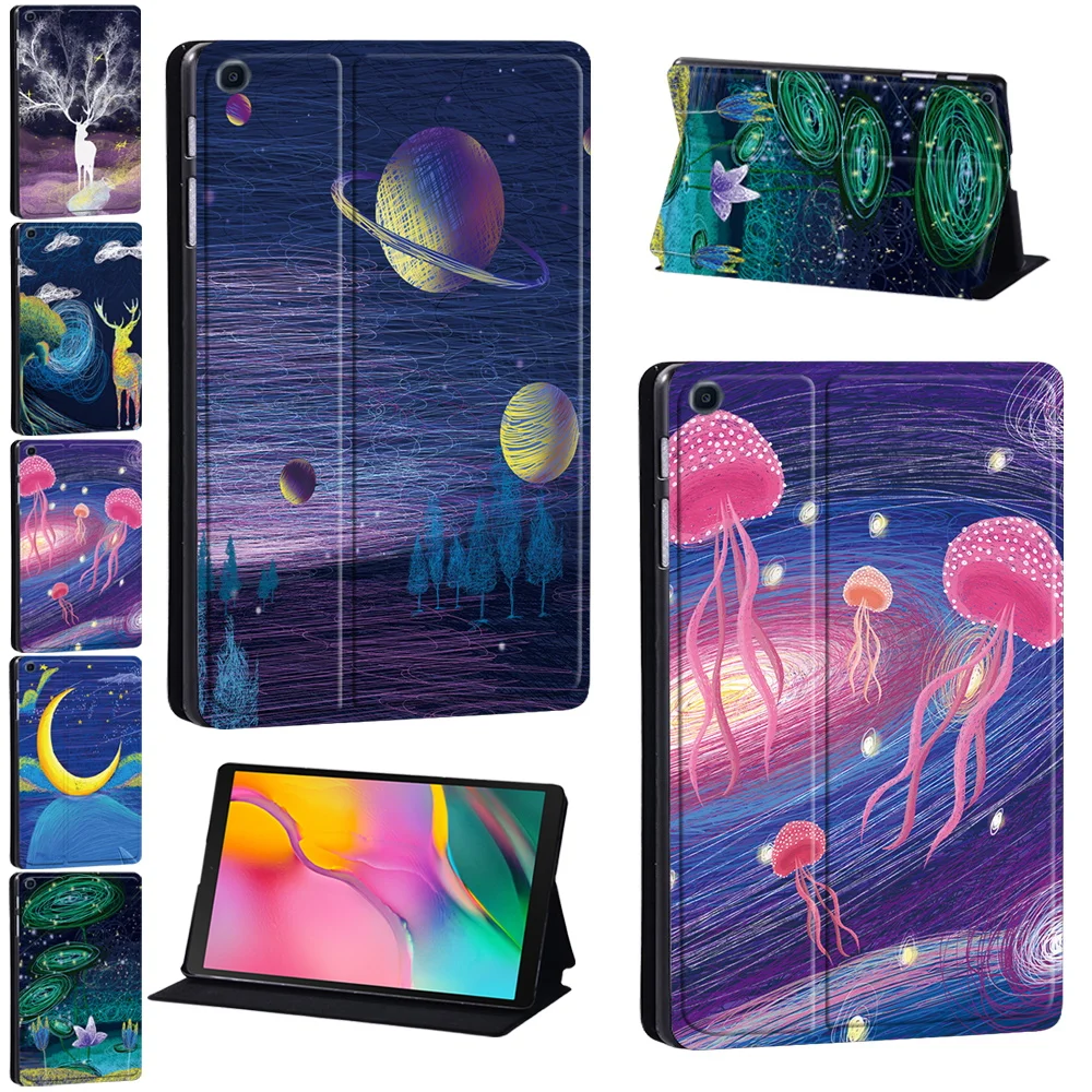 PU Leather Tablet Case for Samsung Galaxy Tab A 9.7"/10.1"/10.5"/Tab E 9.6"/Tab S5e 10.5"/Tab S6 Lite 10.4" Oil Painting Pattern
PU Leather Tablet Case for Samsung Galaxy Tab A 9.7"/10.1"/10.5"/Tab E 9.6"/Tab S5e 10.5"/Tab S6 Lite 10.4" Oil Painting Pattern