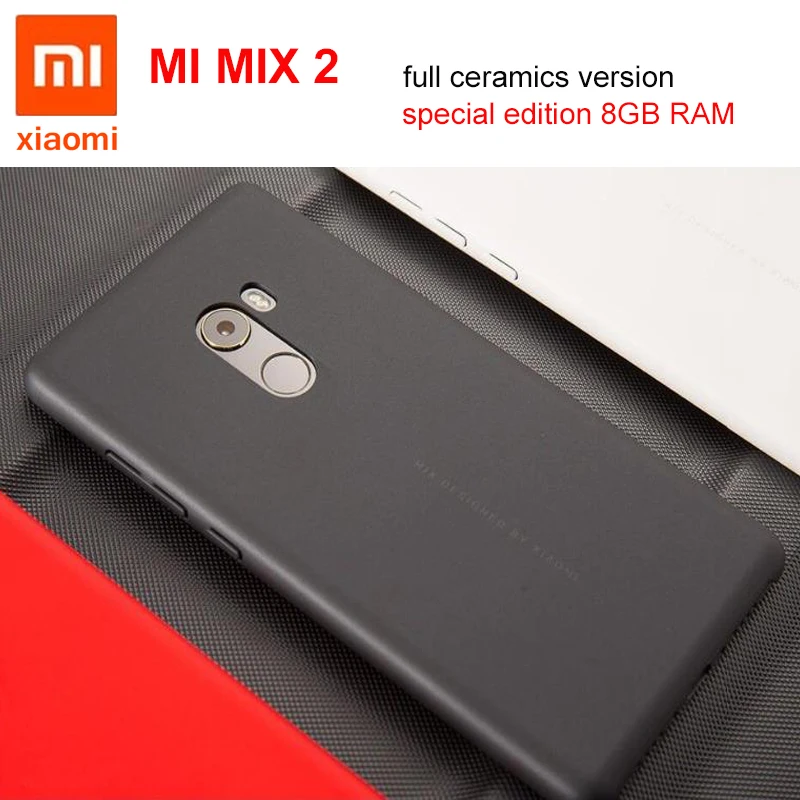 100% Оригинальный чехол для XIAOMI Mi MIX 2 Специальный выпуск 8 ГБ ОЗУ MIX2 полностью