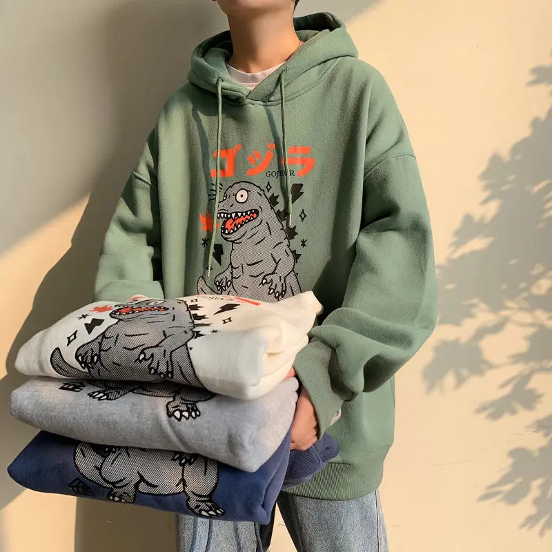 Wei clothes men's winter plus-thick hooded port wind print loose cute cartoon couple coat
Wei clothes men's winter plus-thick hooded port wind print loose cute cartoon couple coat