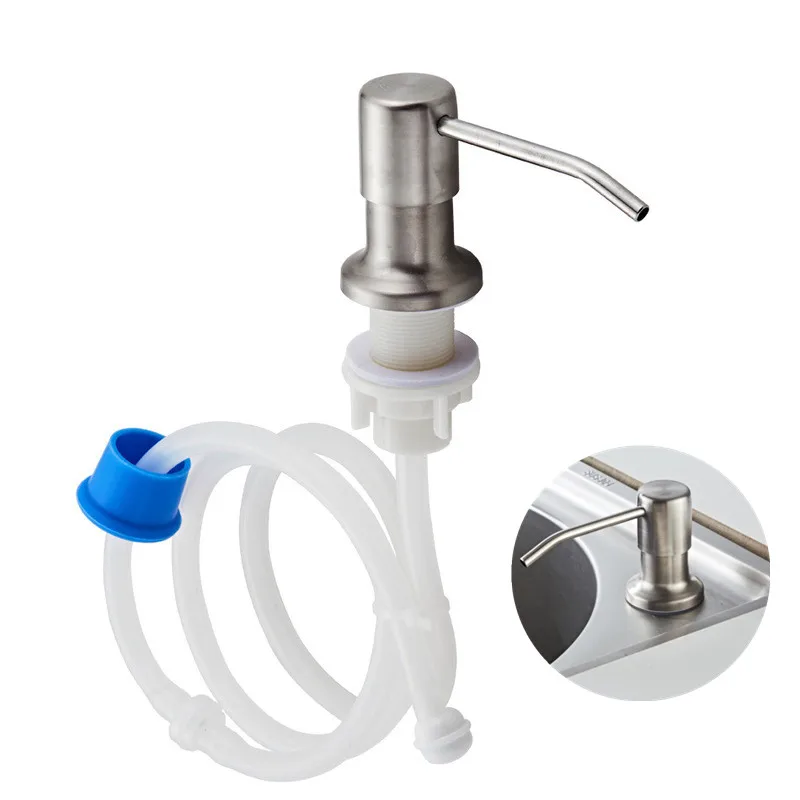 1PCS Soap Dispenser Extension Tube Stainless Steel Head Kitchen Sink Pump Bathroom Wash Basin Hand Washing Cleaning Accessories
1PCS Soap Dispenser Extension Tube Stainless Steel Head Kitchen Sink Pump Bathroom Wash Basin Hand Washing Cleaning Accessories