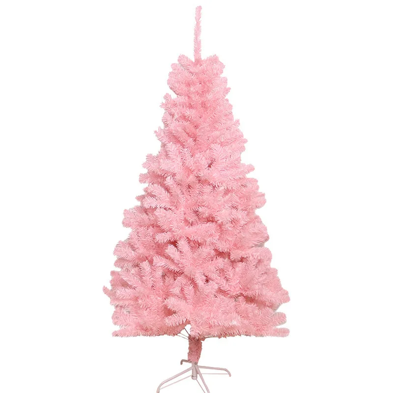 

Новая сетчатая красная розовая Рождественская искусственная поддельная елка без одежды упаковка 1,5/1,8 метров зашифрованная креативная Праздничная вечеривечерние Рождество