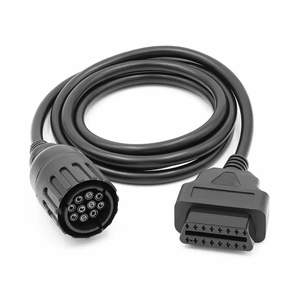 Для BMW ICOM D кабель OBD 10Pin для мотоциклов OBD2 16Pin адаптер OBDII Диагностический Кабель iCOM