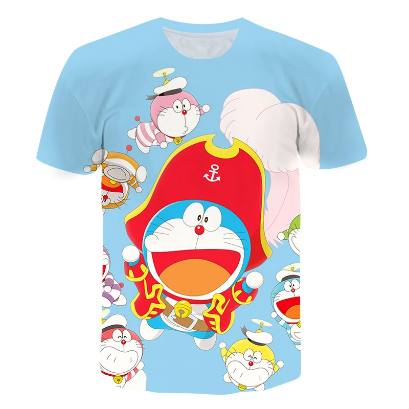 3D Printing Kids T-shirts Children's Short-Sleeved Clothes Japanese Anime Harajuku Doraemon Summer Short-Sleeved Teenager Tops
3D Printing Kids T-shirts Children's Short-Sleeved Clothes Japanese Anime Harajuku Doraemon Summer Short-Sleeved Teenager Tops