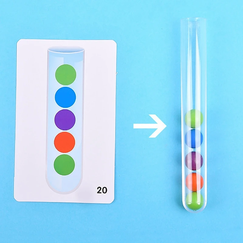 Clip Bead Game Ball Matching Toy Clip Beads Test Tube Toy Toddler Educational Montessori Games for Kids
Clip Bead Game Ball Matching Toy Clip Beads Test Tube Toy Toddler Educational Montessori Games for Kids