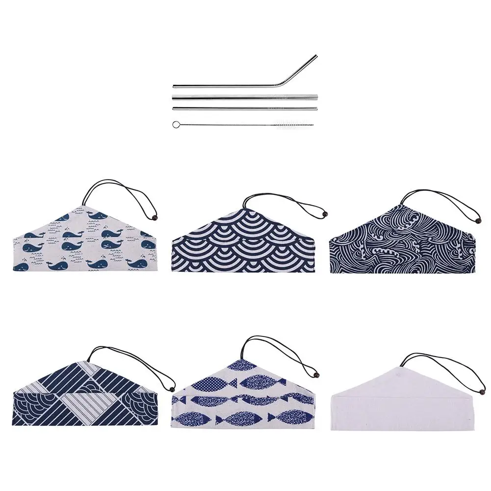 Bar Coffee Milk Drinking Accessories 5pcs/Set Reusable Stainless Steel Straight Bent Straws Cleaning Brush Set
Bar Coffee Milk Drinking Accessories 5pcs/Set Reusable Stainless Steel Straight Bent Straws Cleaning Brush Set