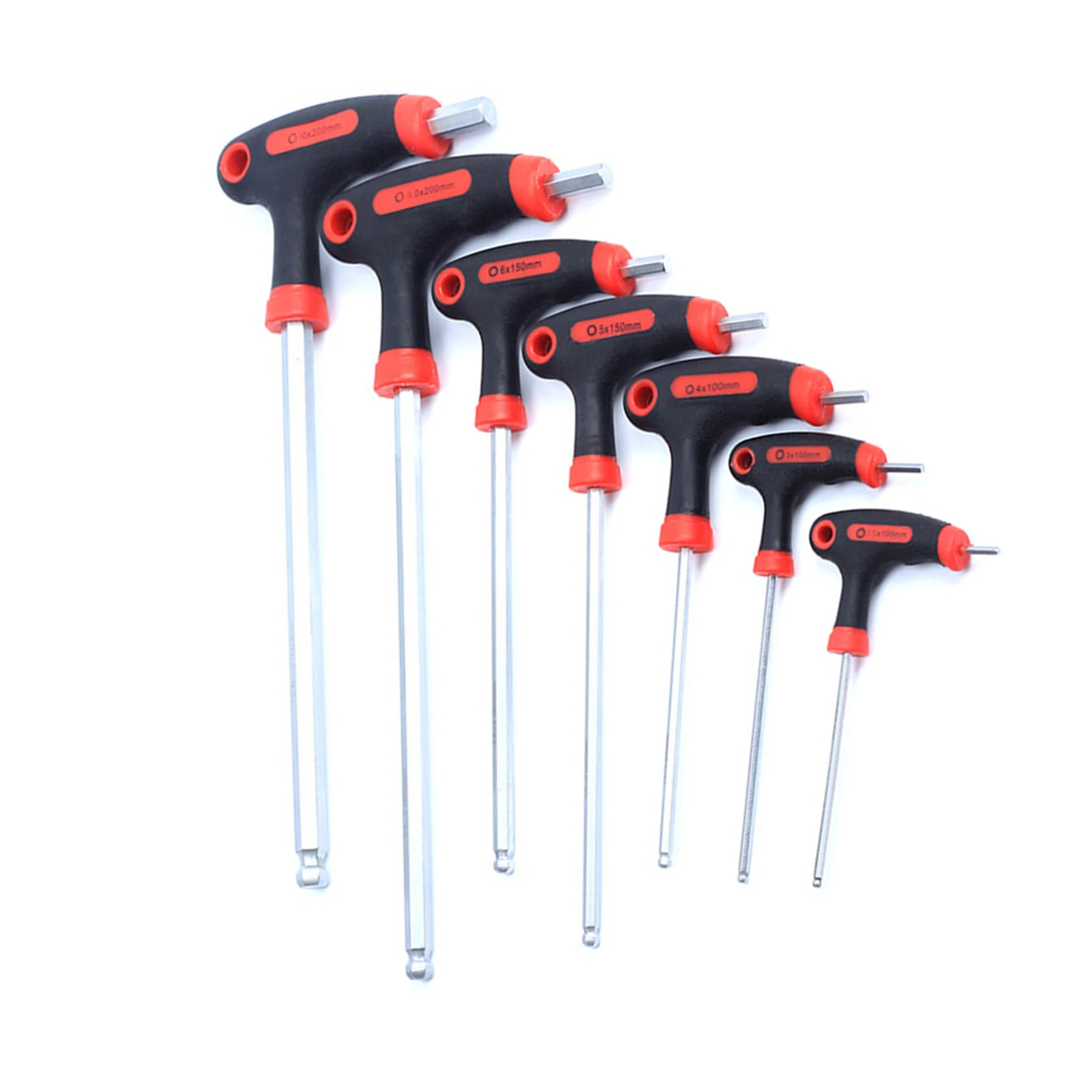 7 шт. Т-образная ручка шестигранный ключ с шариковым концом шестигранный ключ гаечный ключ набор ручных инструментов 2,5 мм-10 мм для Авто вело... 
7 шт. Т-образная ручка шестигранный ключ с шариковым концом шестигранный ключ гаечный ключ набор ручных инструментов 2,5 мм-10 мм для Авто вело...