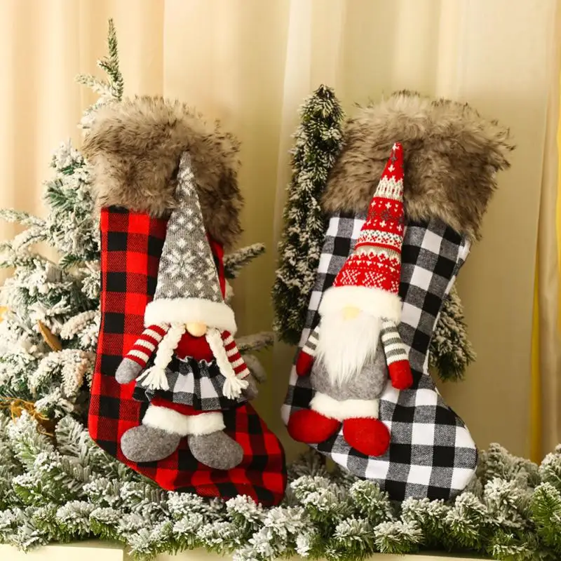 1PC Christmas Stockings Socks Santa Xmas Candy Gift Bag Fireplace 2022 New Year Xmas Tree Navidad Decoration New Year
1PC Christmas Stockings Socks Santa Xmas Candy Gift Bag Fireplace 2022 New Year Xmas Tree Navidad Decoration New Year