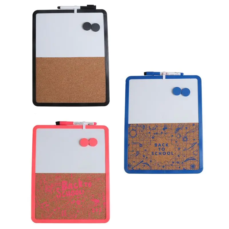 Magnetic Whiteboard Drawing Note Message Cork Board Combination Bulletin Office Supplies
Magnetic Whiteboard Drawing Note Message Cork Board Combination Bulletin Office Supplies