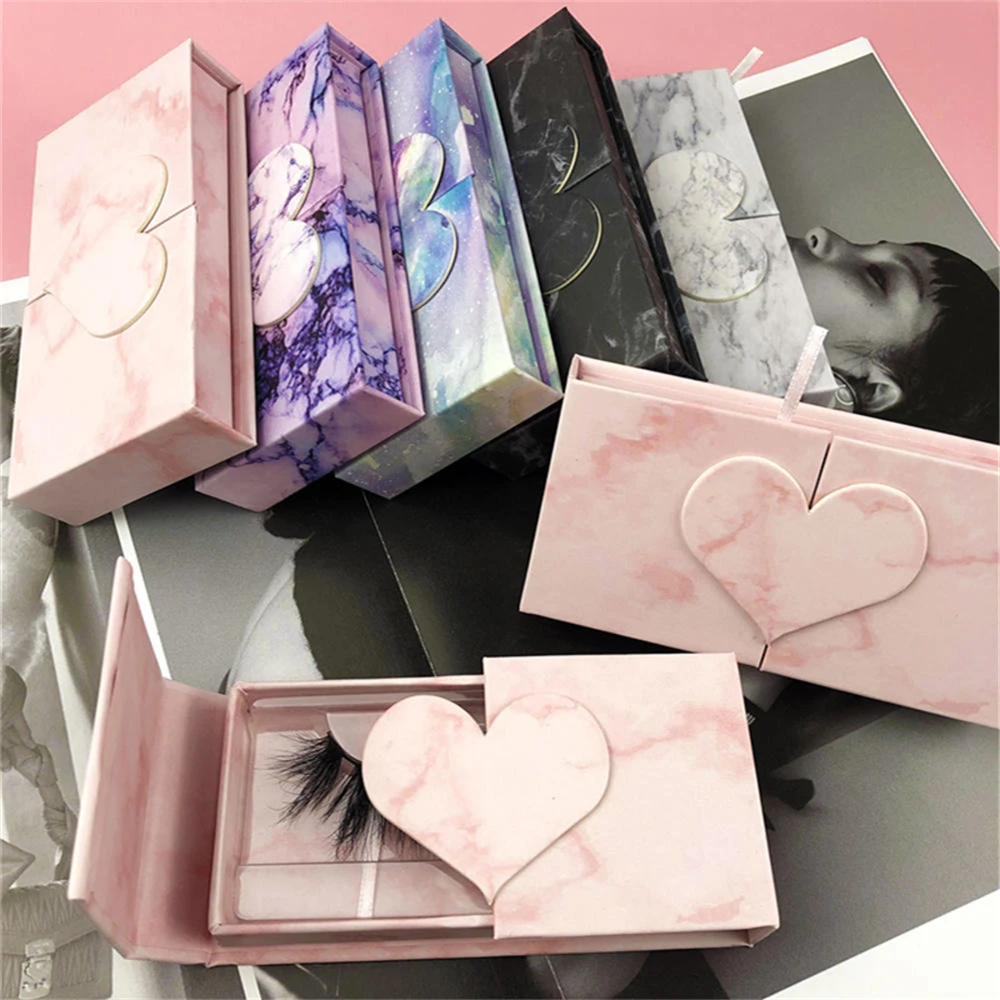 2021 New 1pc Heart-shaped Split Eyelashes Box 25mm False Eyelashes Packaging Box Lash Storage Holder Case With Transparent Tray
2021 New 1pc Heart-shaped Split Eyelashes Box 25mm False Eyelashes Packaging Box Lash Storage Holder Case With Transparent Tray