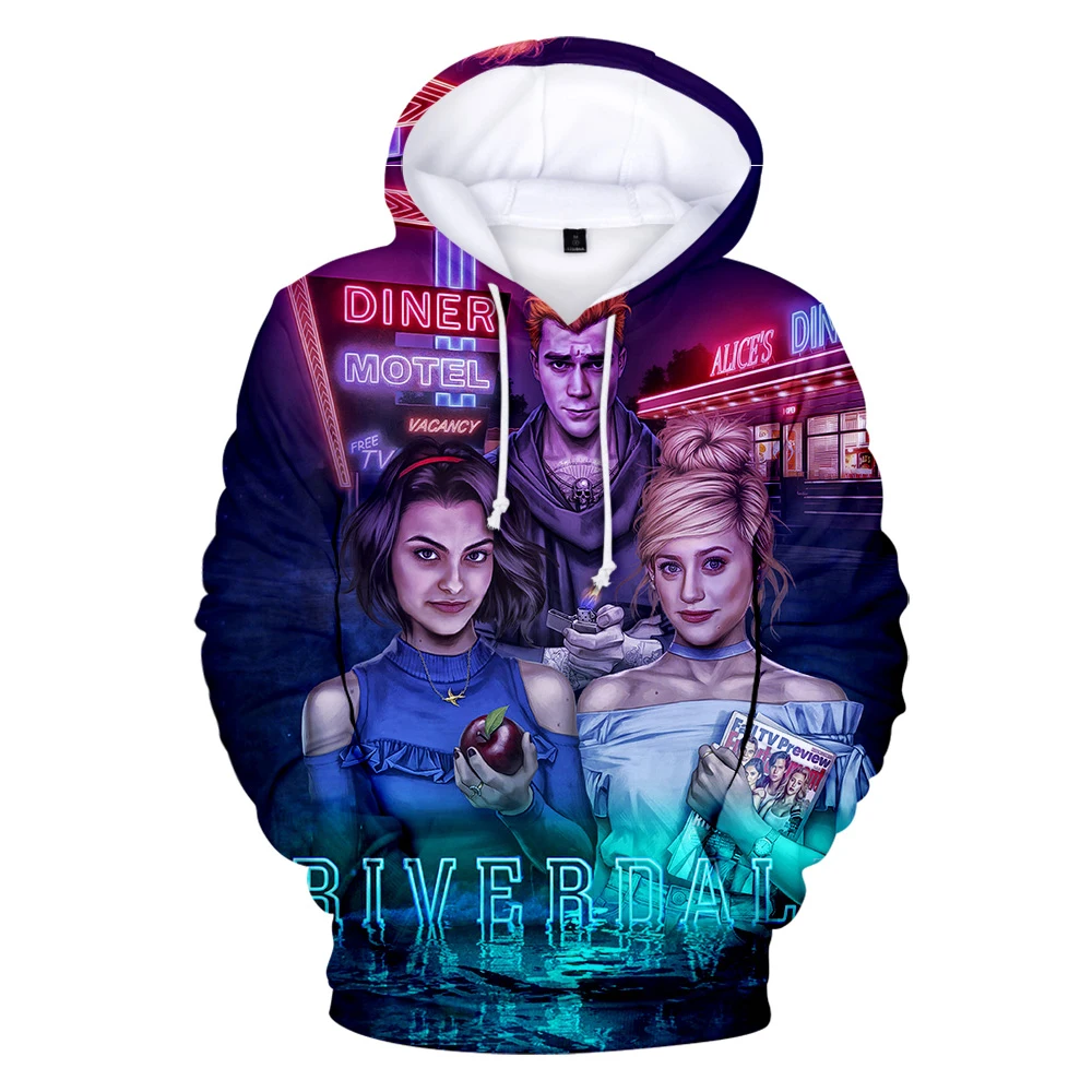 Popular Riverdale Hoodies Men Women Autumn Pullovers Kids Oversized Sweatshirts Fashion Print Riverdale Hoodie Suitable Outwear
Popular Riverdale Hoodies Men Women Autumn Pullovers Kids Oversized Sweatshirts Fashion Print Riverdale Hoodie Suitable Outwear