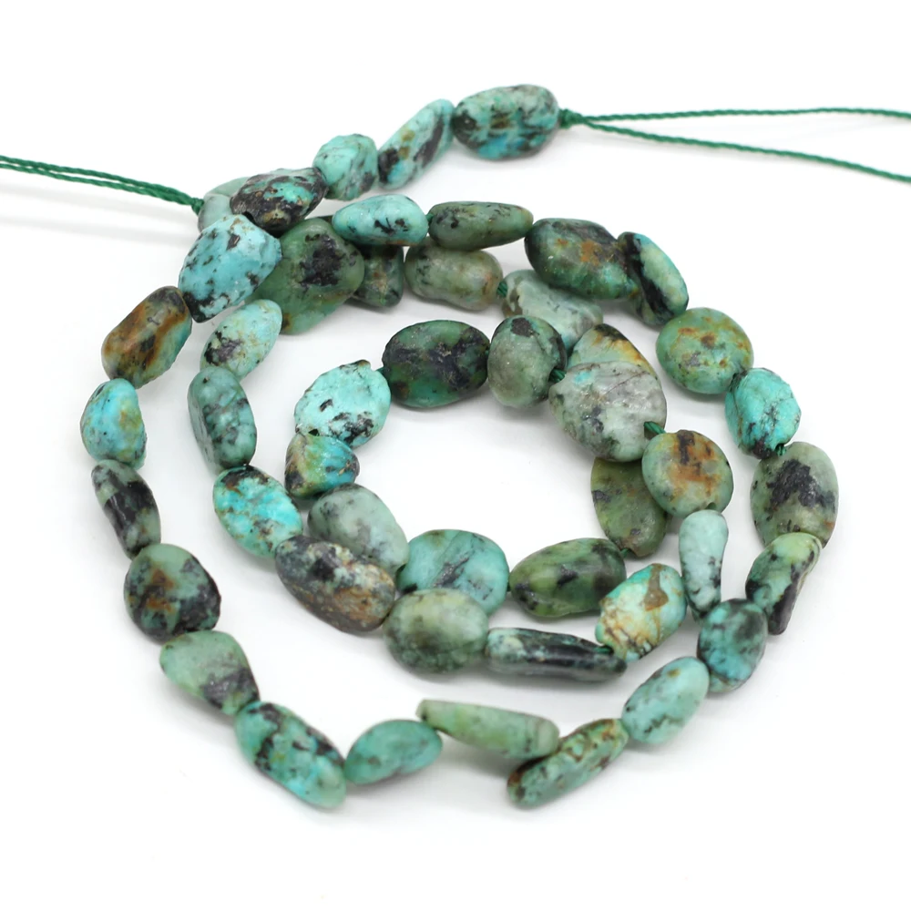 Fine Natural Stone Beads Irregular African Turquoises Loose Beads for Fashion Jewelry Making Bracelet Necklace Crafts
Fine Natural Stone Beads Irregular African Turquoises Loose Beads for Fashion Jewelry Making Bracelet Necklace Crafts