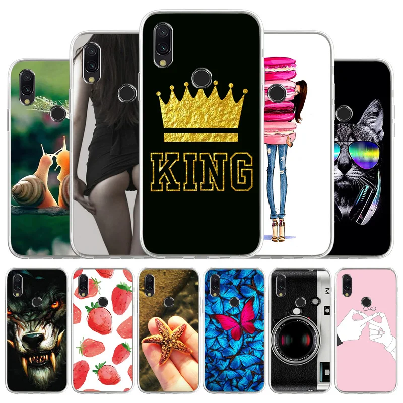 For Xiaomi Redmi 7 Case Silicone TPU Cover Soft Phone Case Fundas Redmi Y3 S3 6.26 inch DIY Painted Cute Cartoon Bumper Capa
For Xiaomi Redmi 7 Case Silicone TPU Cover Soft Phone Case Fundas Redmi Y3 S3 6.26 inch DIY Painted Cute Cartoon Bumper Capa