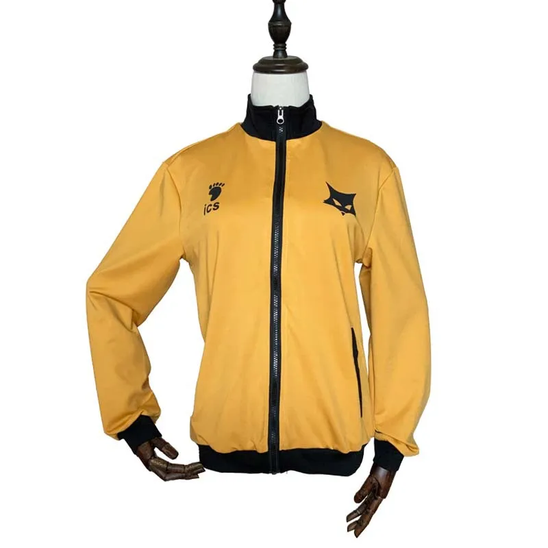 Haikyuu!! cosplay Black Wolves MSBY uniform jacket anime sweater baseball uniform party dress up
Haikyuu!! cosplay Black Wolves MSBY uniform jacket anime sweater baseball uniform party dress up