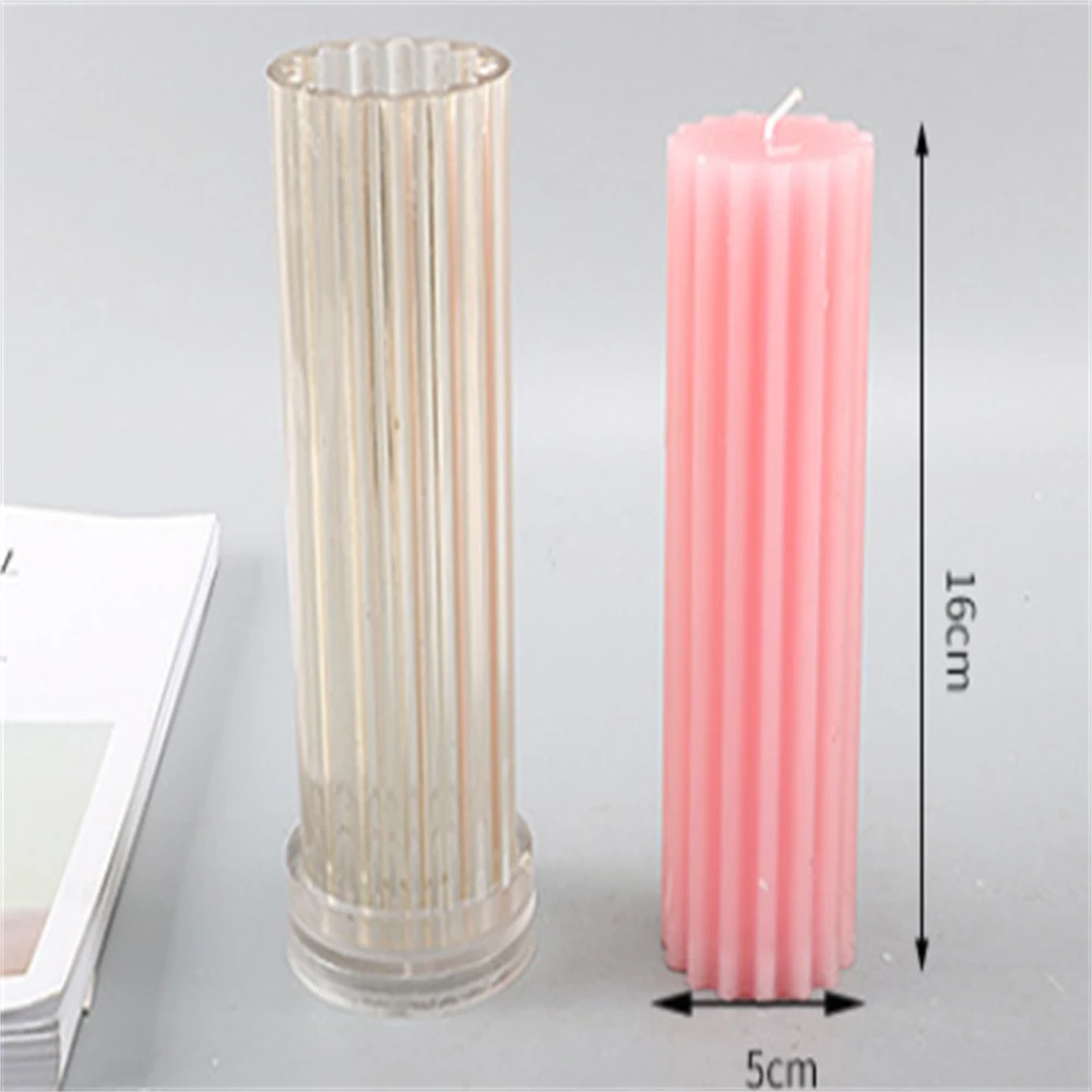 2021 New Silicone Candles Mould Diy Handmade Acrylic Cylindrical Stripes Soap Mold 3d Wax Candle For Candle Making Supplie
2021 New Silicone Candles Mould Diy Handmade Acrylic Cylindrical Stripes Soap Mold 3d Wax Candle For Candle Making Supplie