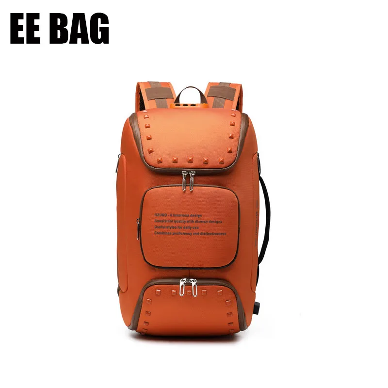 Рюкзак мужской непромокаемый из ткани «Оксфорд» с usb-портом и защитой от кражи
Рюкзак мужской непромокаемый из ткани «Оксфорд» с usb-портом и защитой от кражи