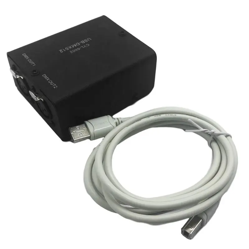 512-Channel USB to DMX512 светодиодный светильник DMX-контроллер для сценического освещения с кабелем
512-Channel USB to DMX512 светодиодный светильник DMX-контроллер для сценического освещения с кабелем