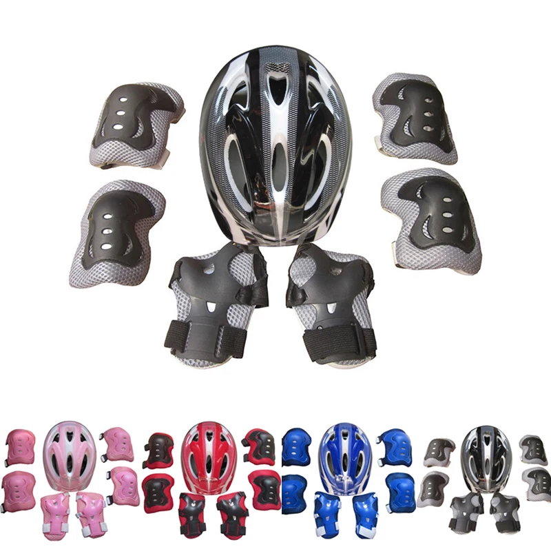 7pcs/set Of Children's Roller Skating Bicycle Helmets Knee Pads Wrist Pads Children's Elbow Pads Set Bicycle Outdoor Sports
7pcs/set Of Children's Roller Skating Bicycle Helmets Knee Pads Wrist Pads Children's Elbow Pads Set Bicycle Outdoor Sports