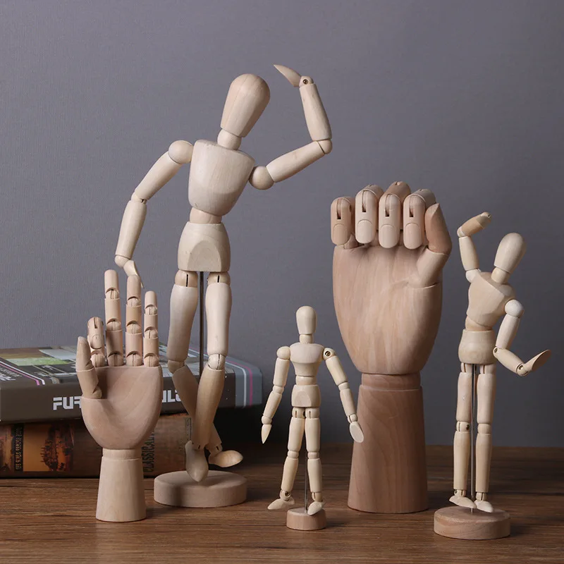 Best Selling Wooden Children's Puzzle Wood Doll Model Hand Joint Doll Decoration Birthday Gift Creative Home Decorations
Best Selling Wooden Children's Puzzle Wood Doll Model Hand Joint Doll Decoration Birthday Gift Creative Home Decorations