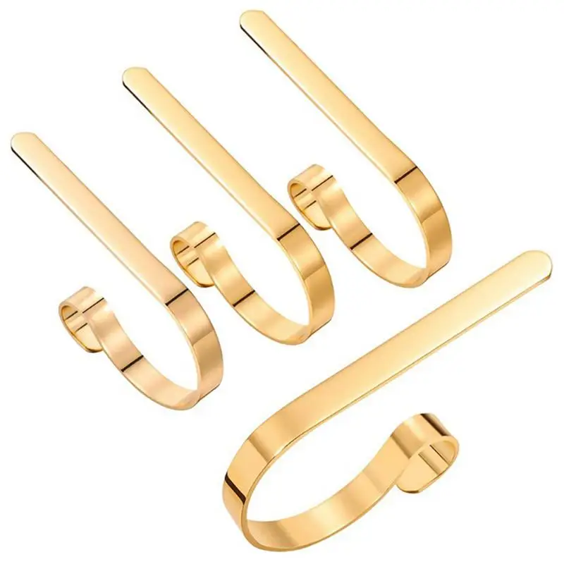 4Pcs Christmas Stocking Holders Hooks for Fireplace Mantel Hooks Hanger for Party Christmas Decoration Supplies
4Pcs Christmas Stocking Holders Hooks for Fireplace Mantel Hooks Hanger for Party Christmas Decoration Supplies