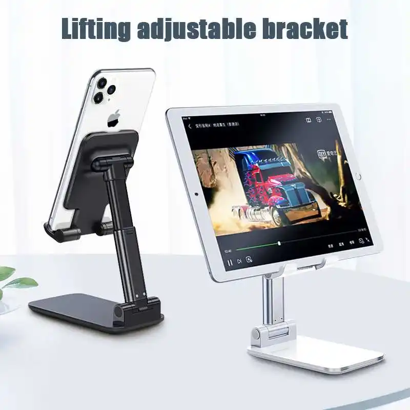 Mobile Phone Holder Adjustable Stand For Cell Phone Smartphone Universal Support Desk Portable Mobile Holder 
Mobile Phone Holder Adjustable Stand For Cell Phone Smartphone Universal Support Desk Portable Mobile Holder