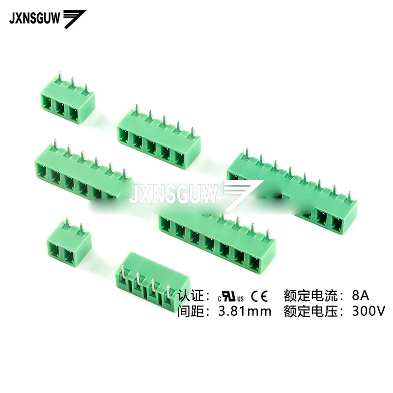 10PCS KF2EDG15R-5.08-2/3/4/5/6-8P Curved needle socket 5.08mm Pluggable Terminal block PCB CONNECTOR PLUG-IN TEMINAL BLOCK
10PCS KF2EDG15R-5.08-2/3/4/5/6-8P Curved needle socket 5.08mm Pluggable Terminal block PCB CONNECTOR PLUG-IN TEMINAL BLOCK